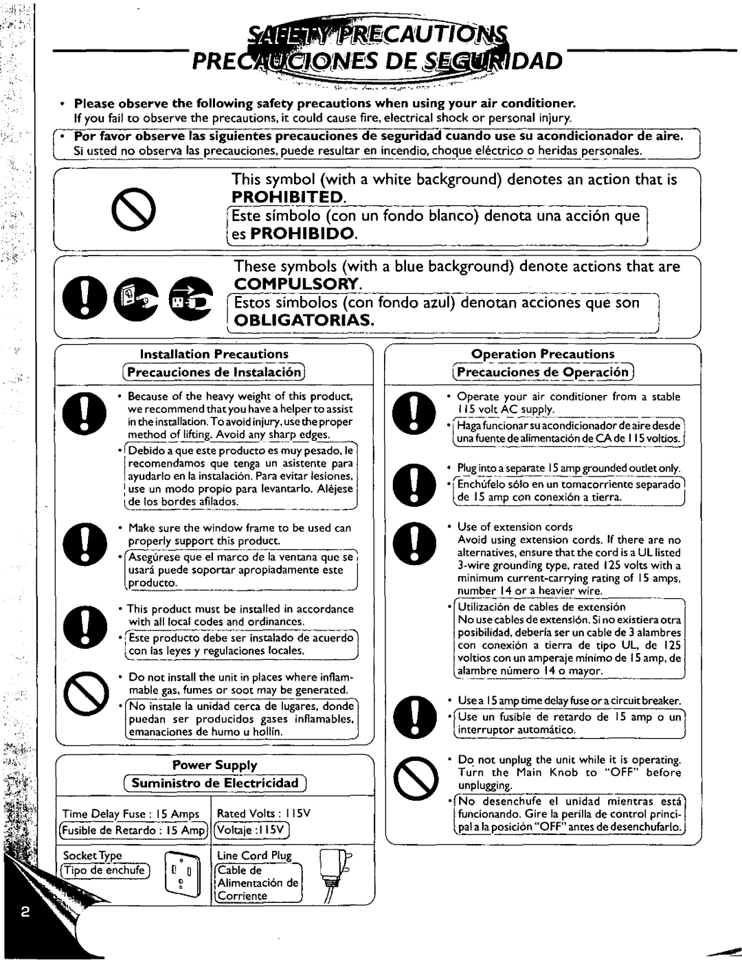 Quasar HQ2061QH, HQ2081QH manual 