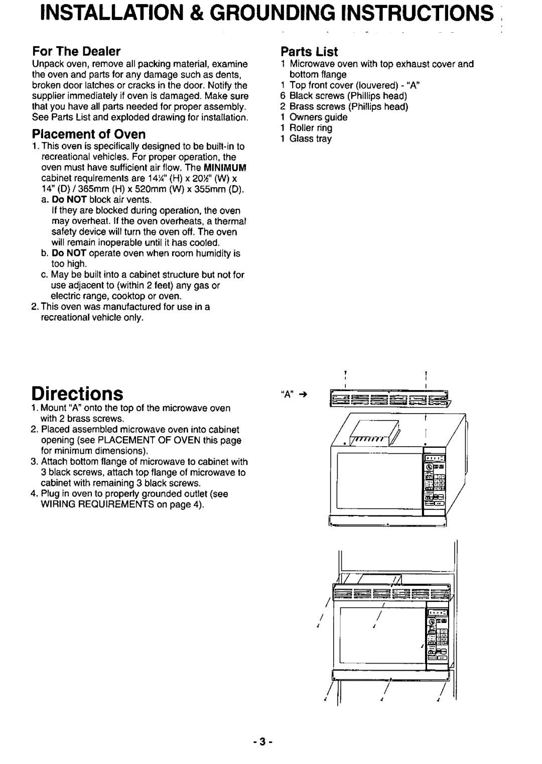 Quasar MQS1063EV manual 