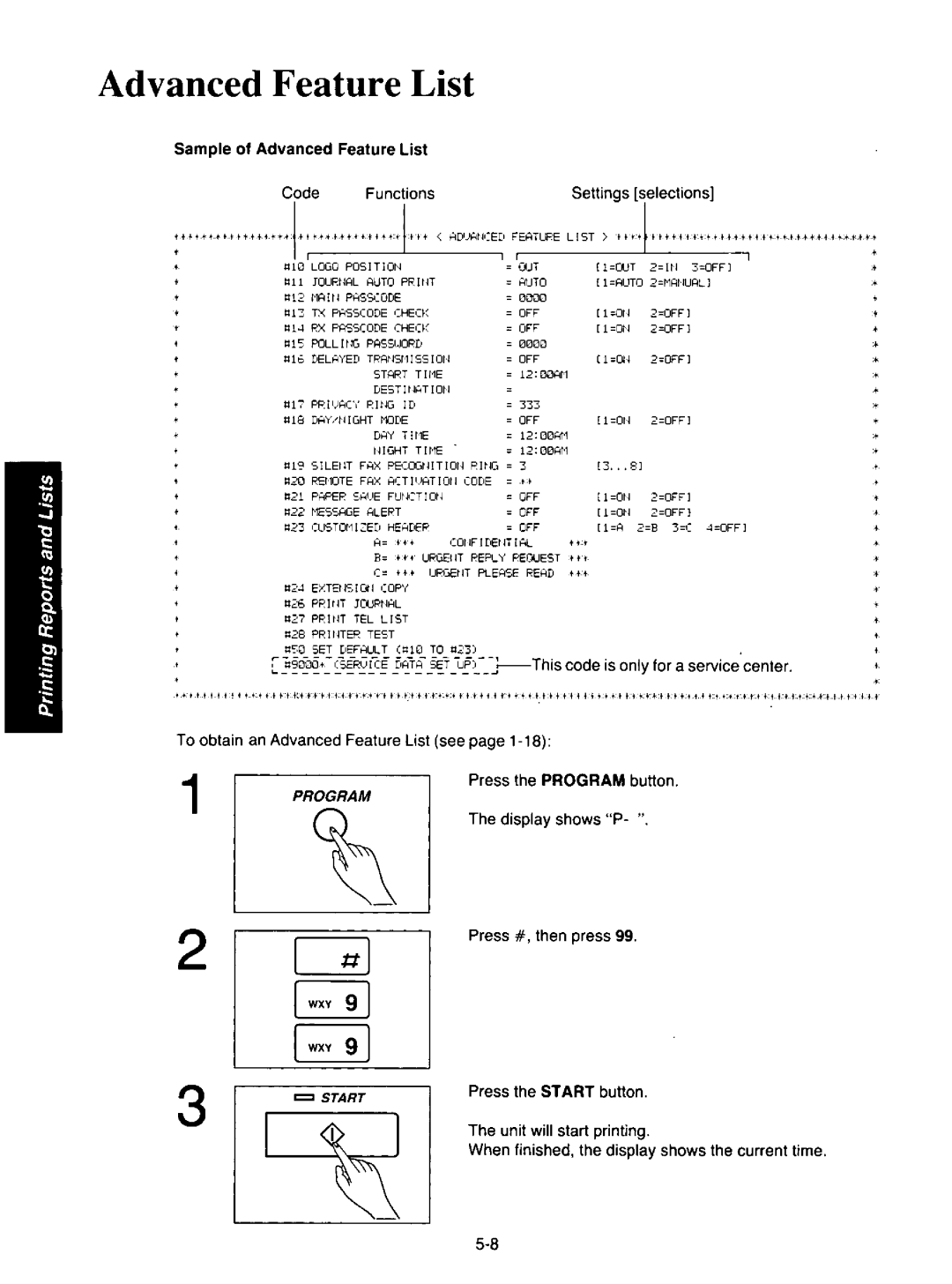 Quasar PAX210 manual 