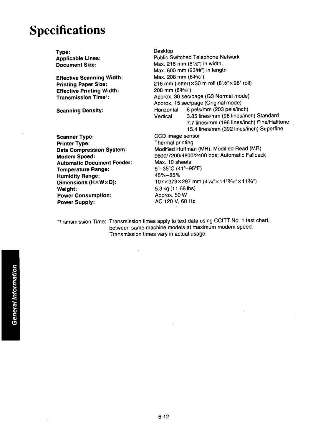 Quasar PAX210 manual 