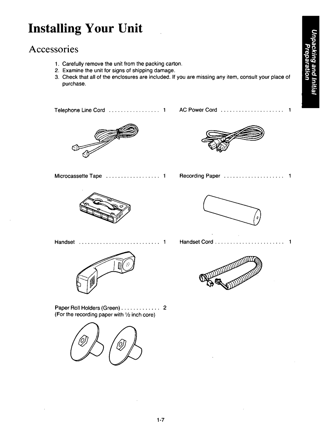 Quasar PAX210 manual 