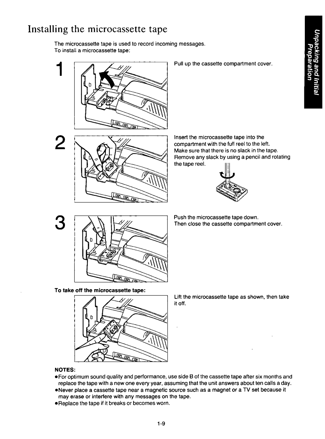 Quasar PAX210 manual 