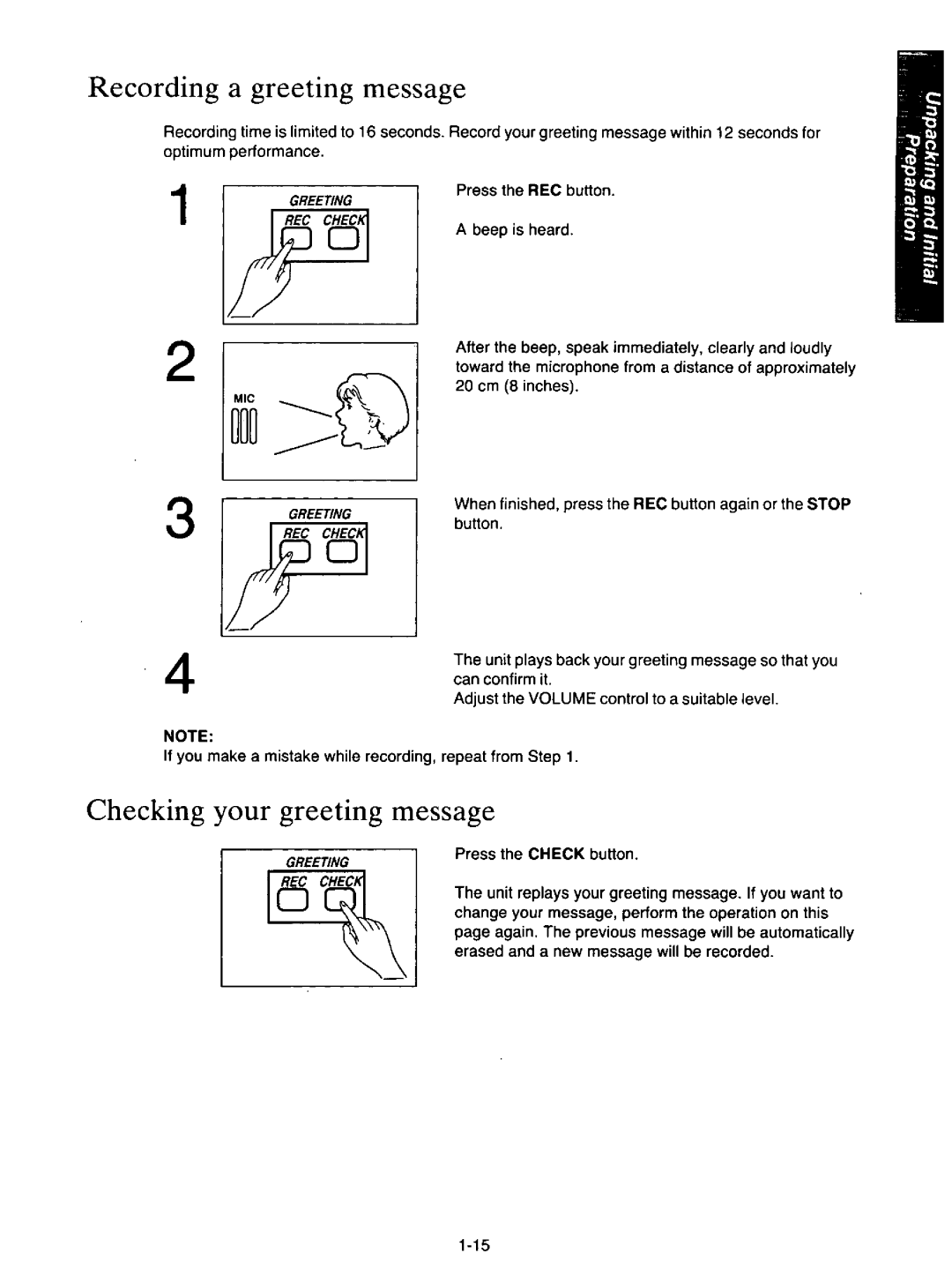 Quasar PAX210 manual 