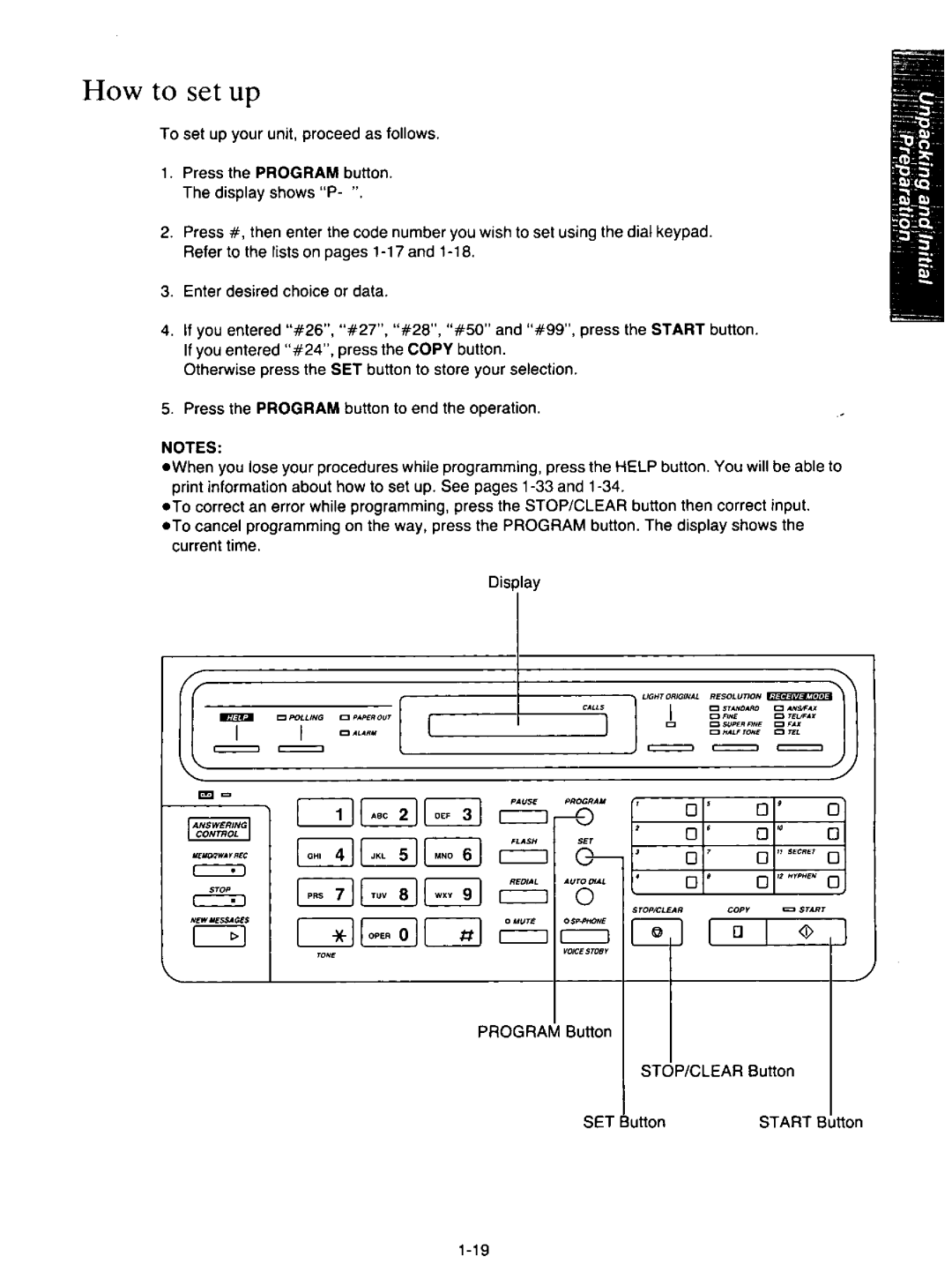 Quasar PAX210 manual 