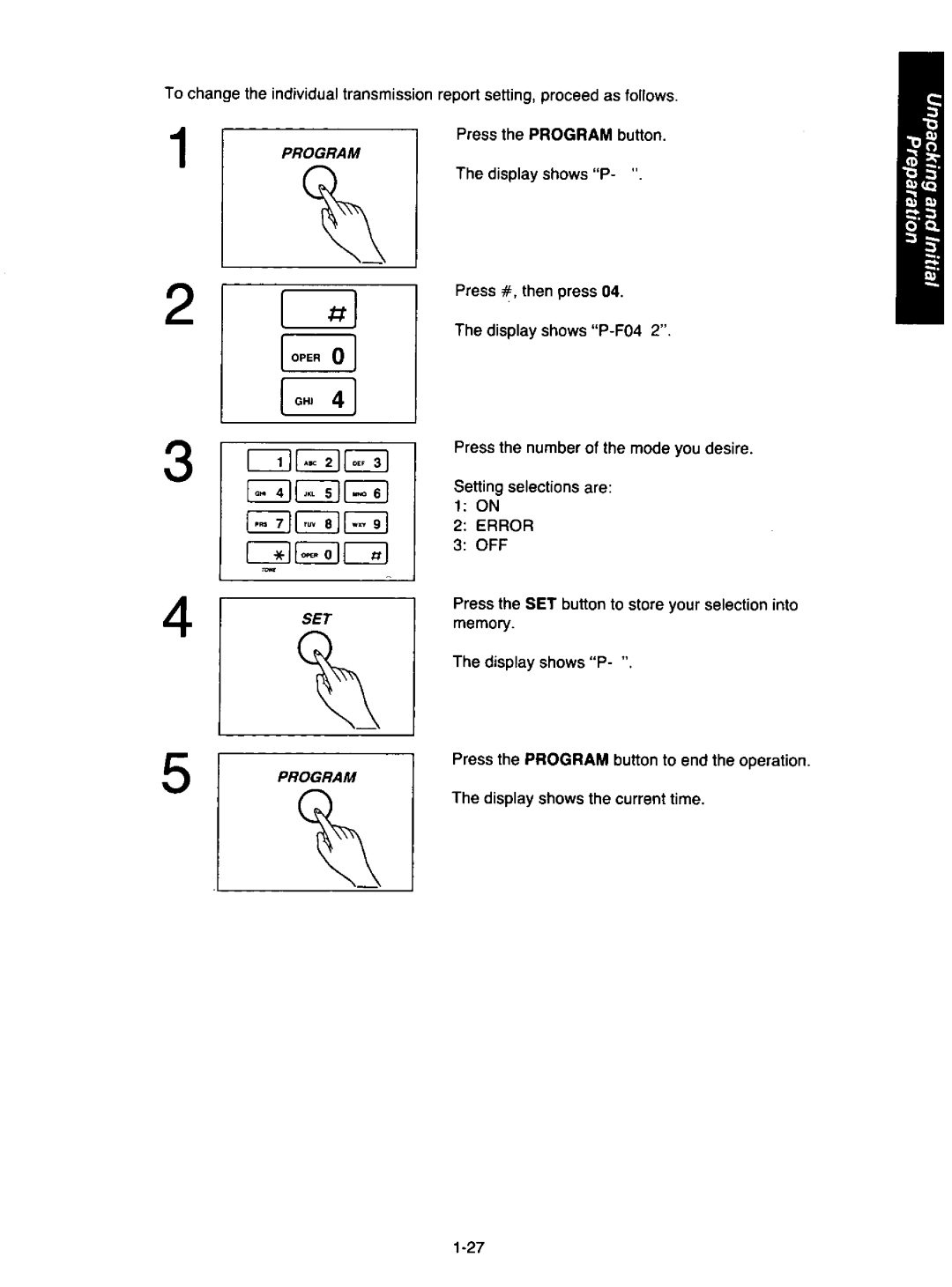 Quasar PAX210 manual 