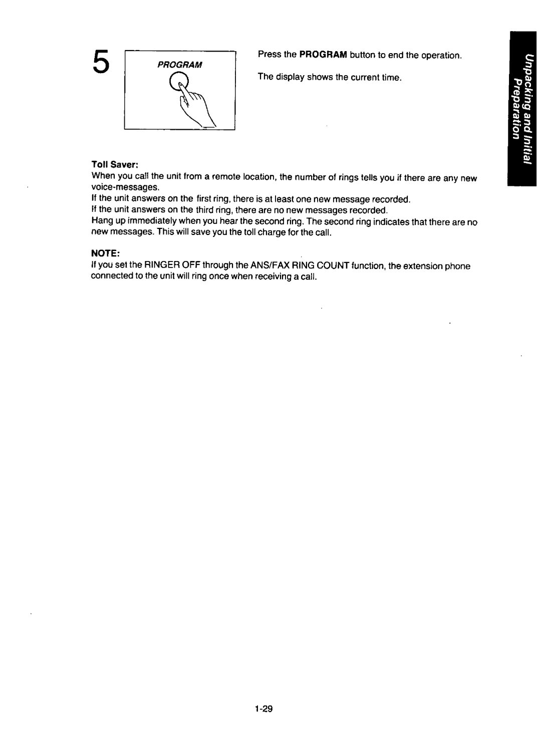 Quasar PAX210 manual 