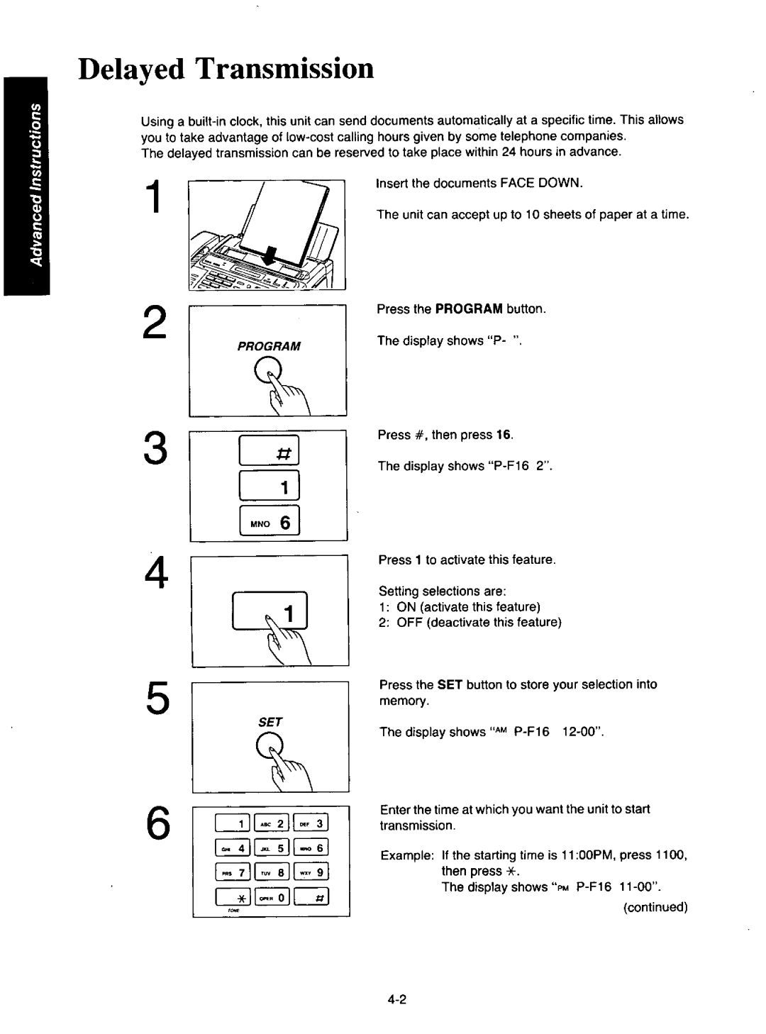 Quasar PAX210 manual 