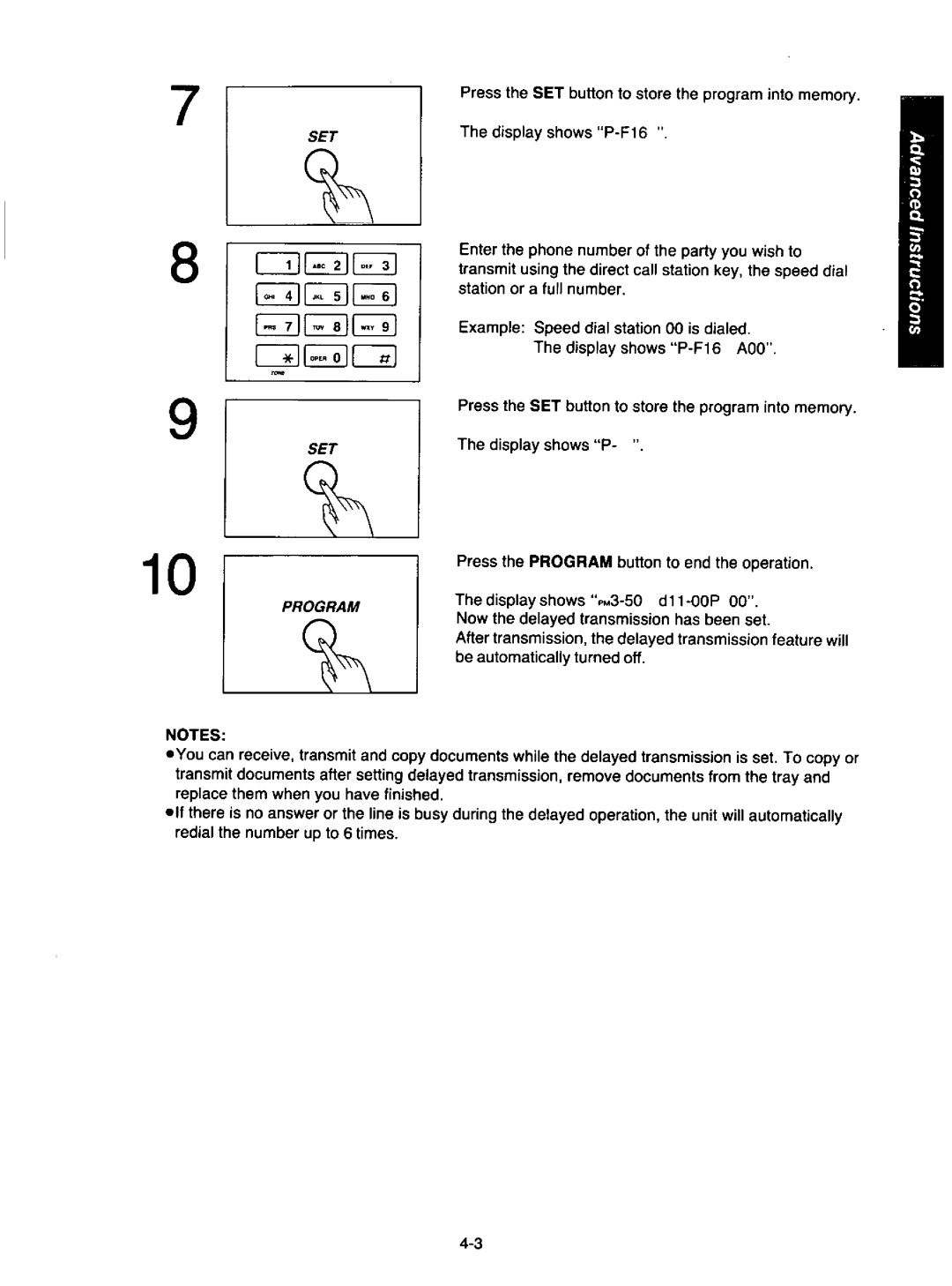 Quasar PAX210 manual 