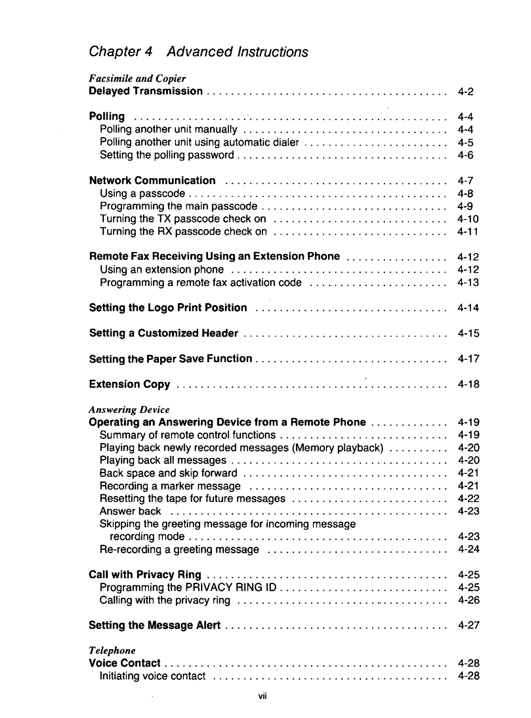 Quasar PAX210 manual 