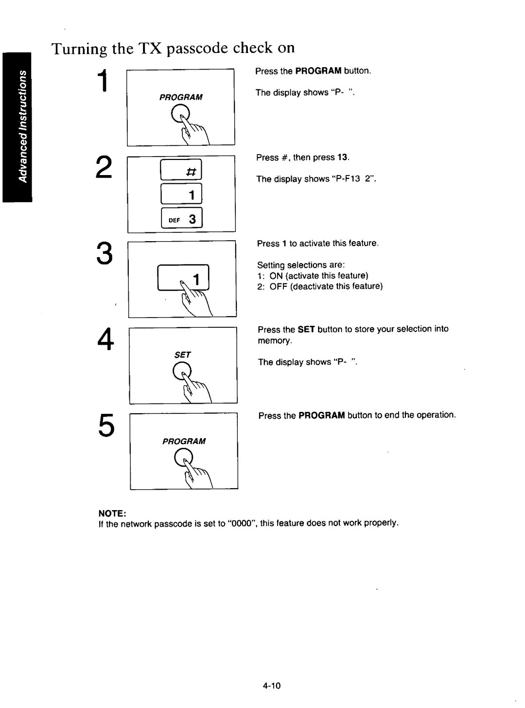 Quasar PAX210 manual 