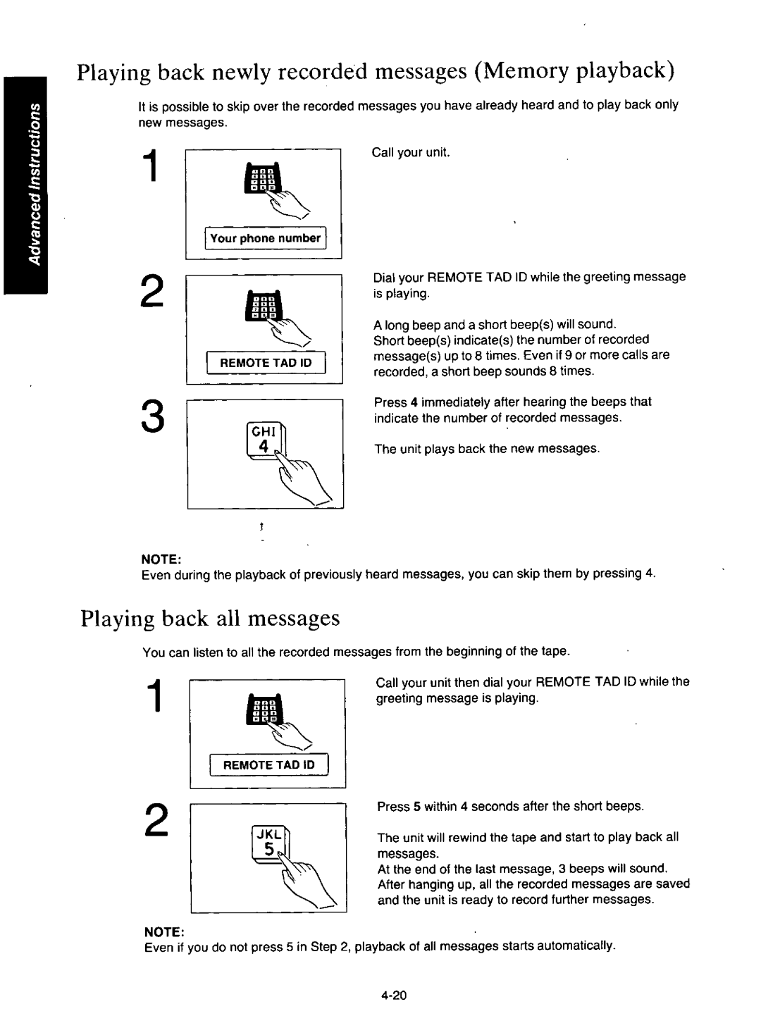 Quasar PAX210 manual 