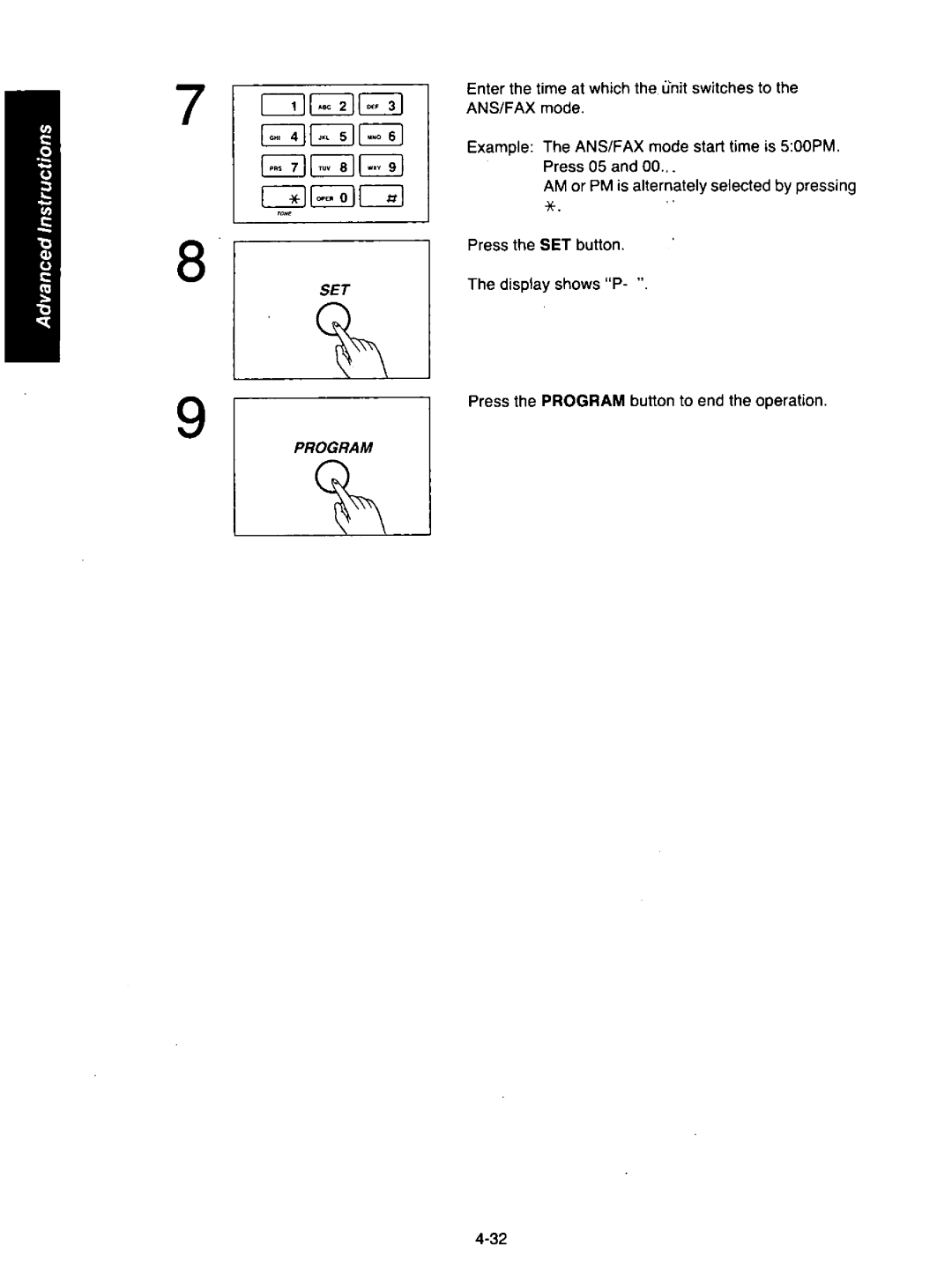 Quasar PAX210 manual 