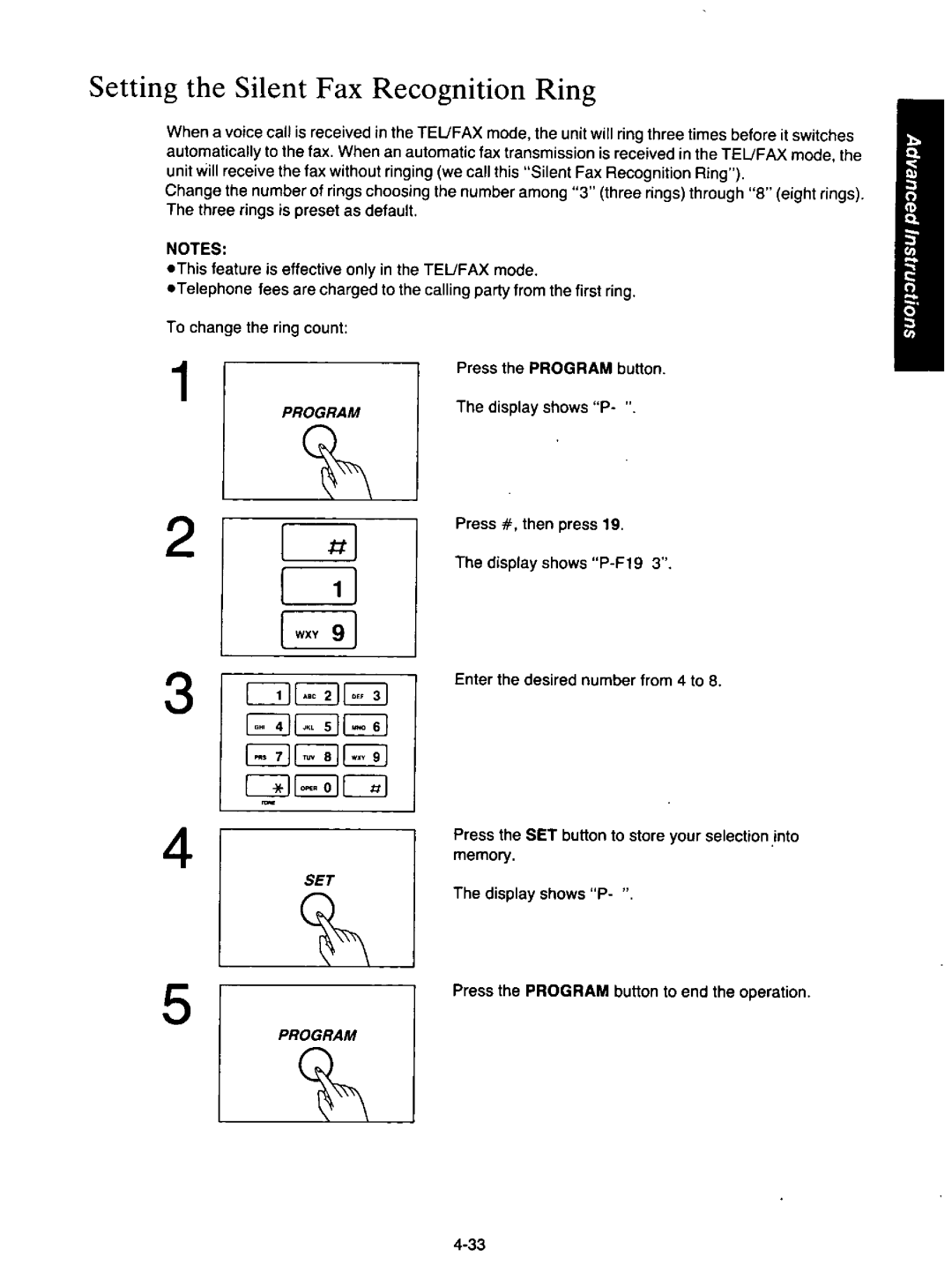 Quasar PAX210 manual 