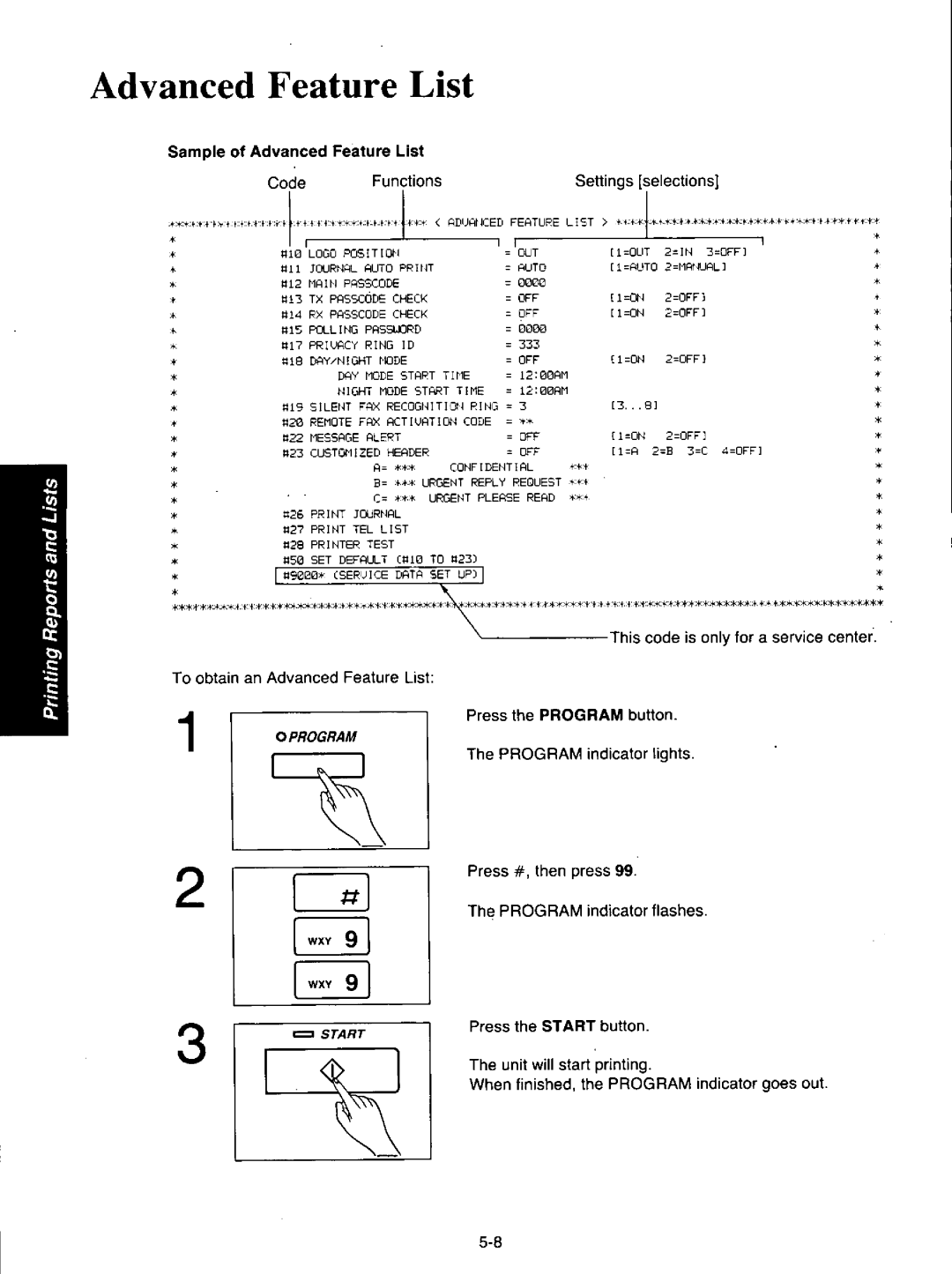 Quasar PAX405 manual 