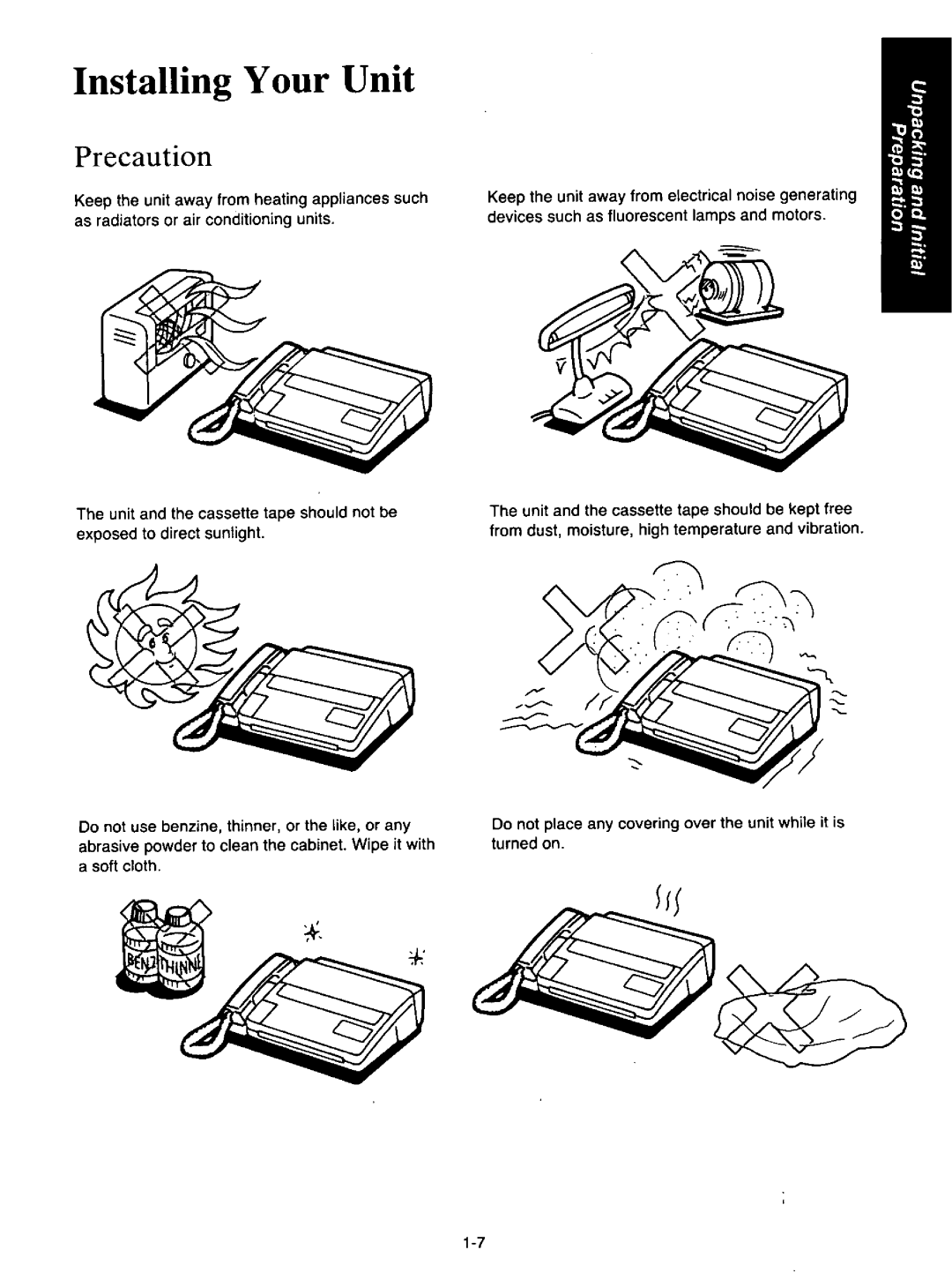 Quasar PAX405 manual 