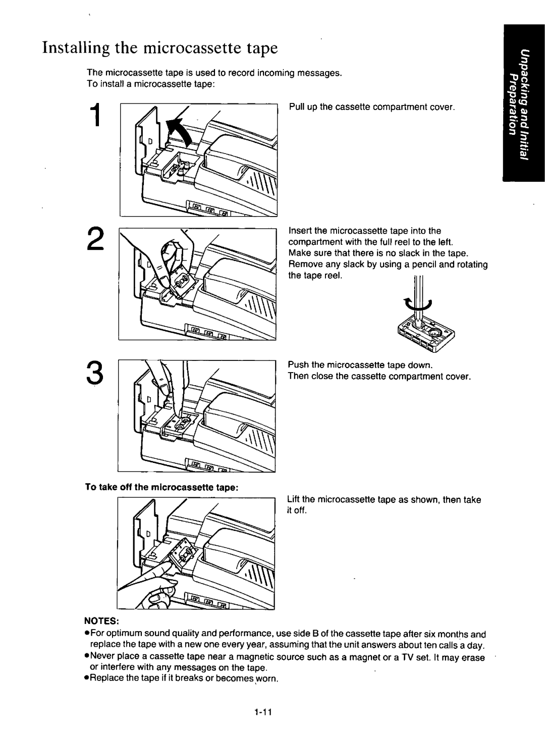 Quasar PAX405 manual 