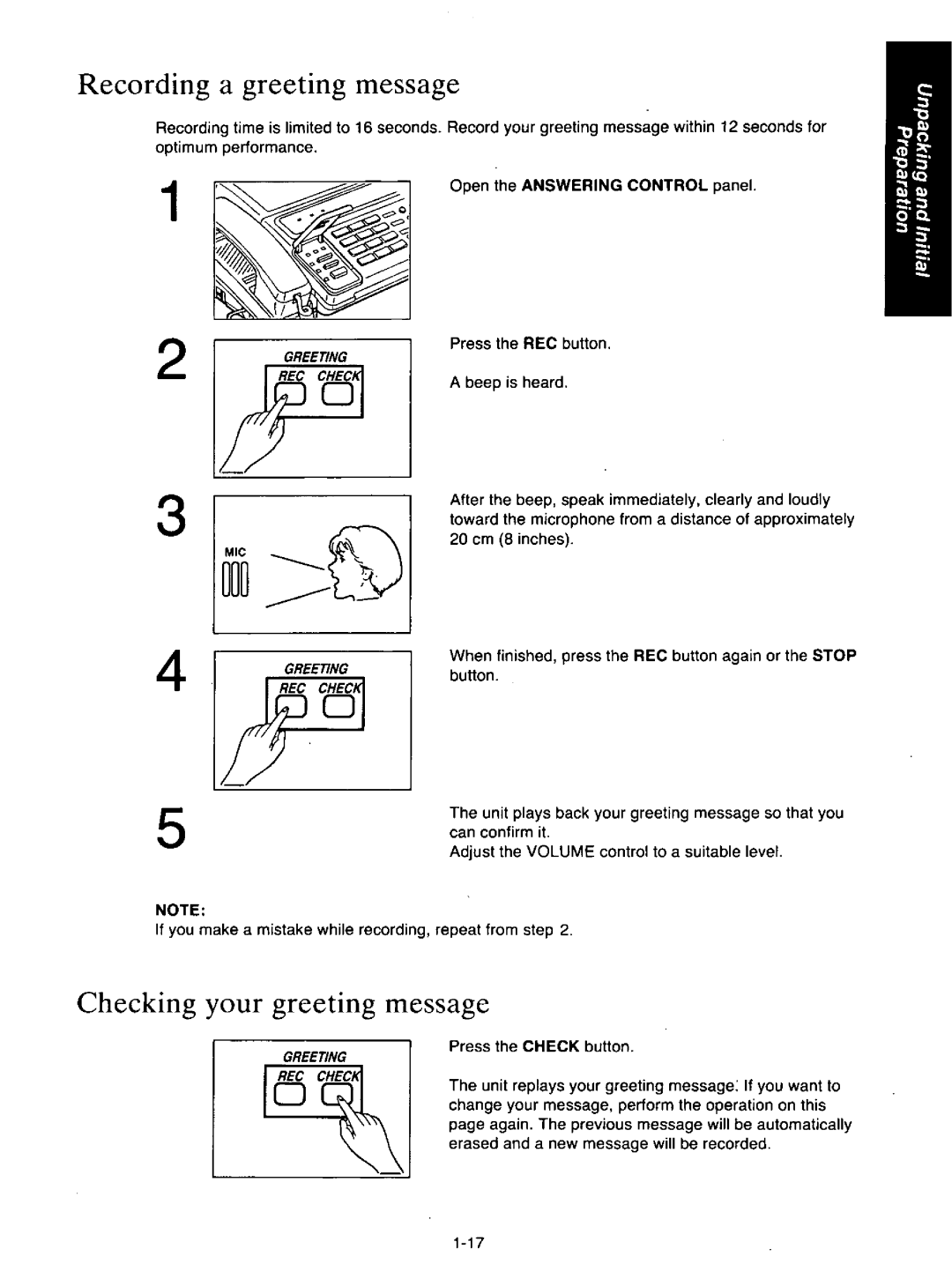 Quasar PAX405 manual 