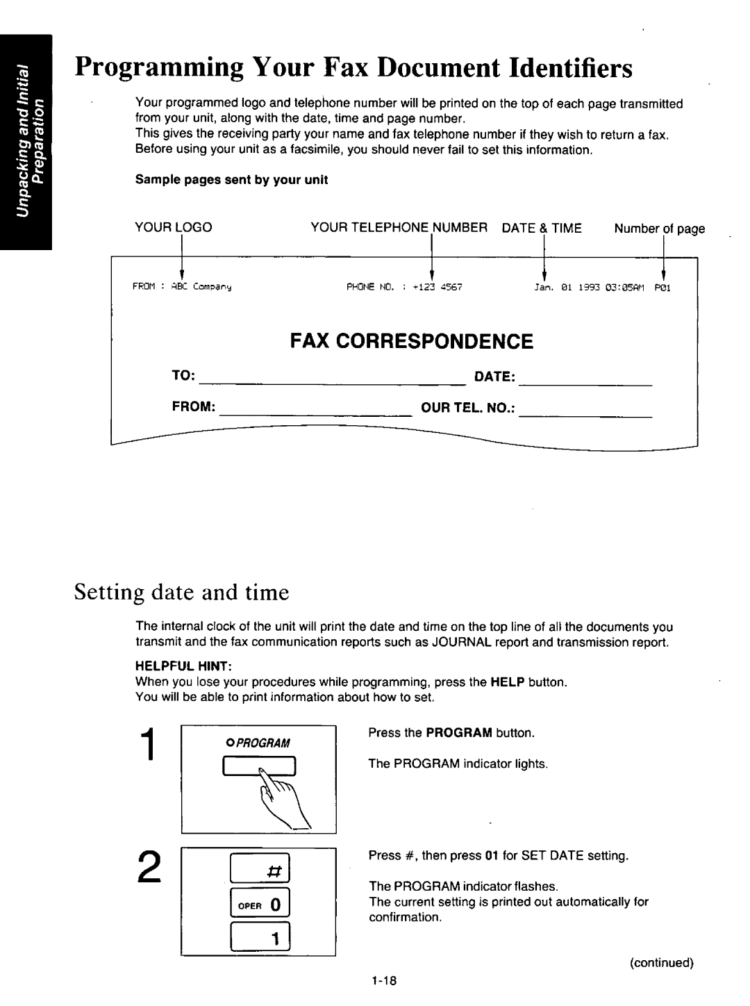 Quasar PAX405 manual 