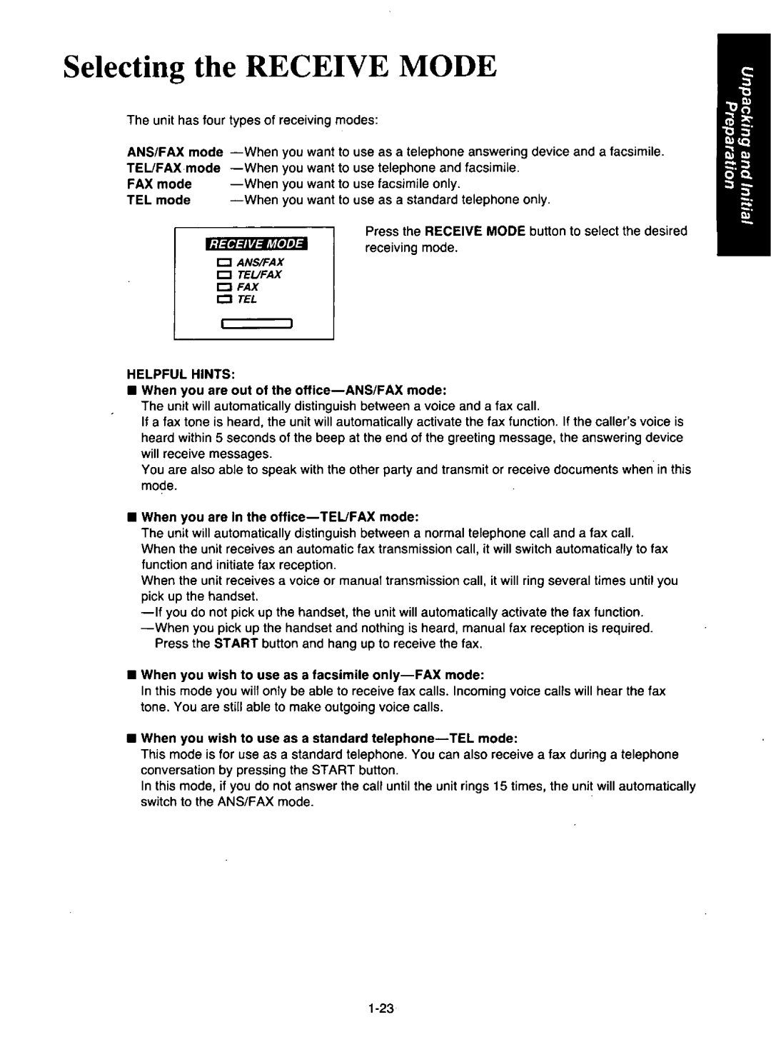 Quasar PAX405 manual 