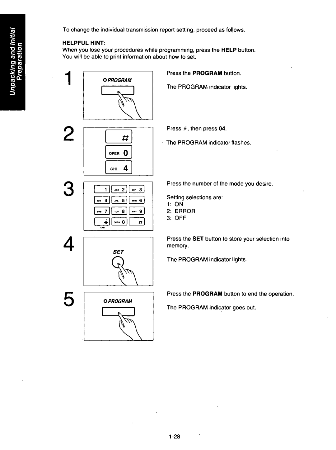 Quasar PAX405 manual 