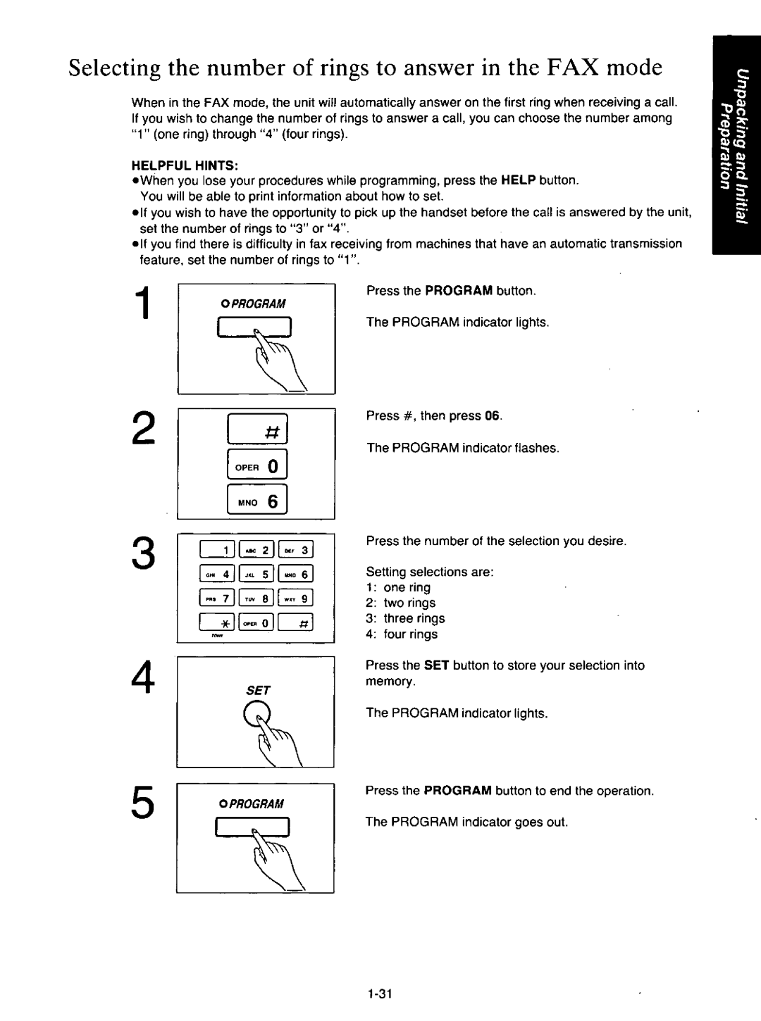 Quasar PAX405 manual 