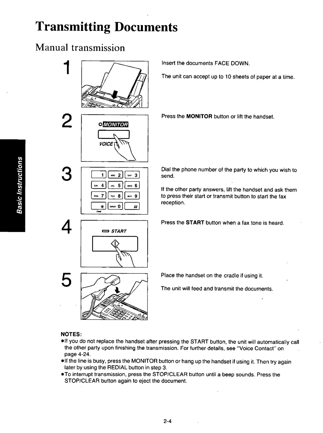 Quasar PAX405 manual 