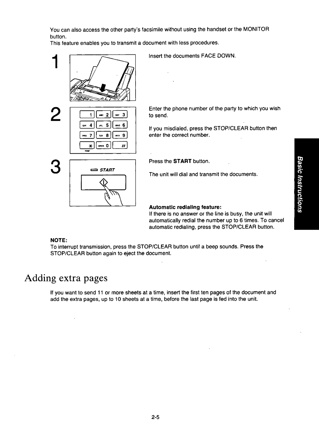 Quasar PAX405 manual 