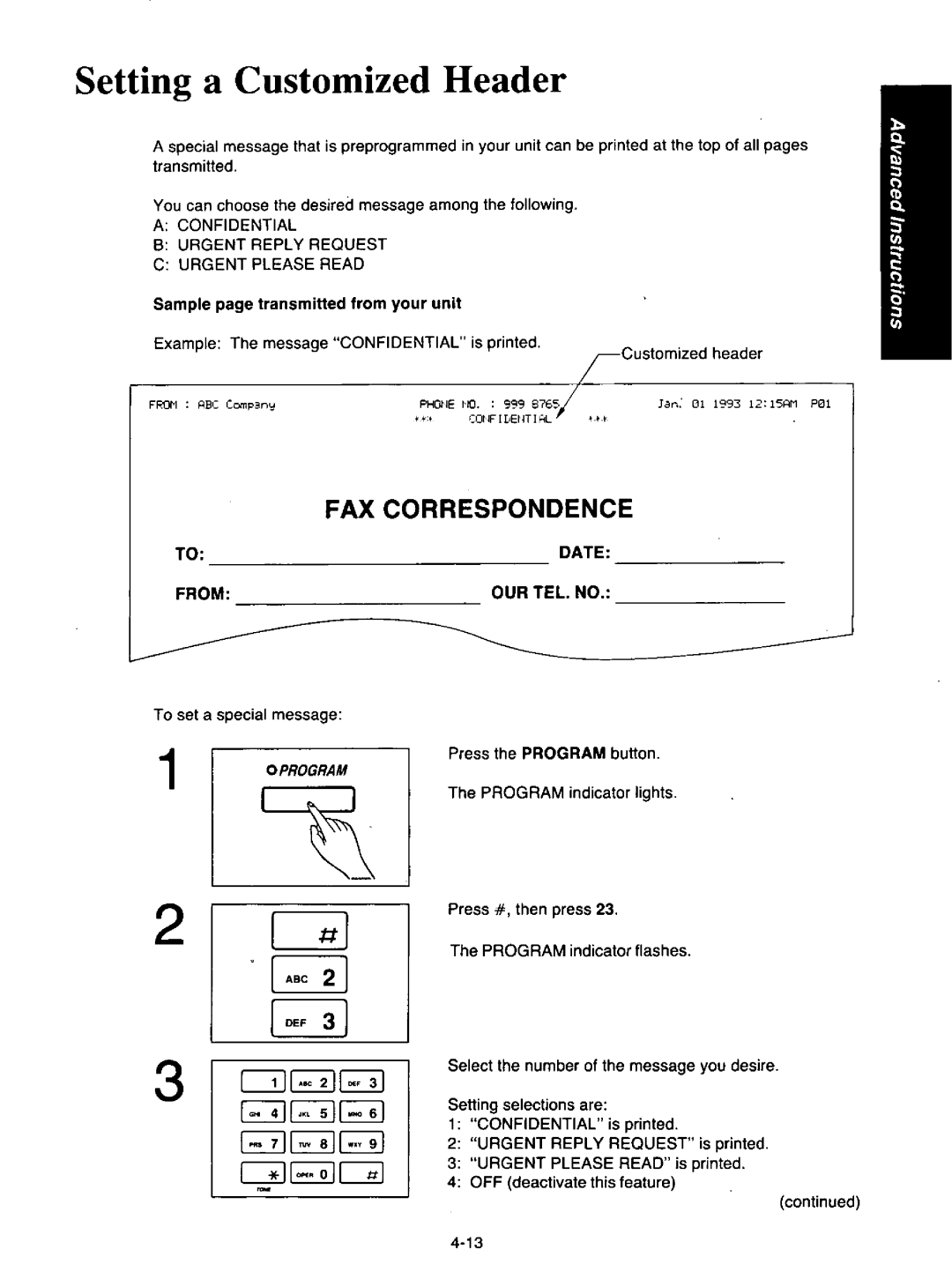 Quasar PAX405 manual 