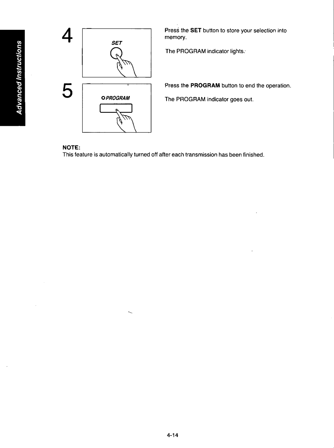 Quasar PAX405 manual 