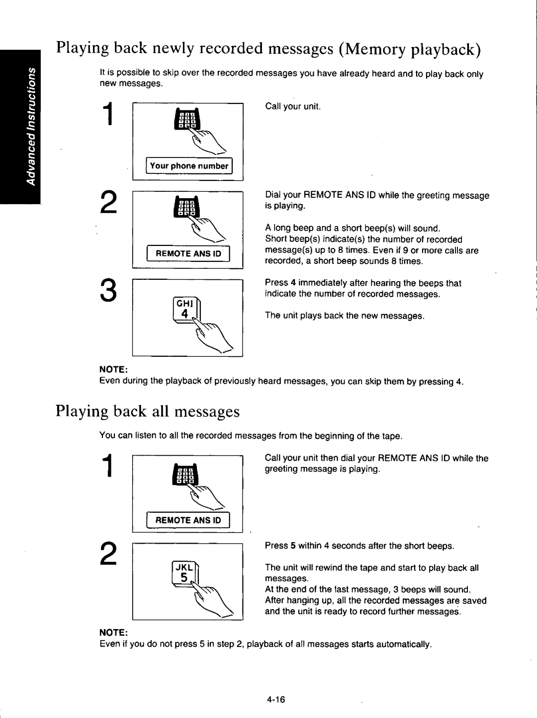 Quasar PAX405 manual 