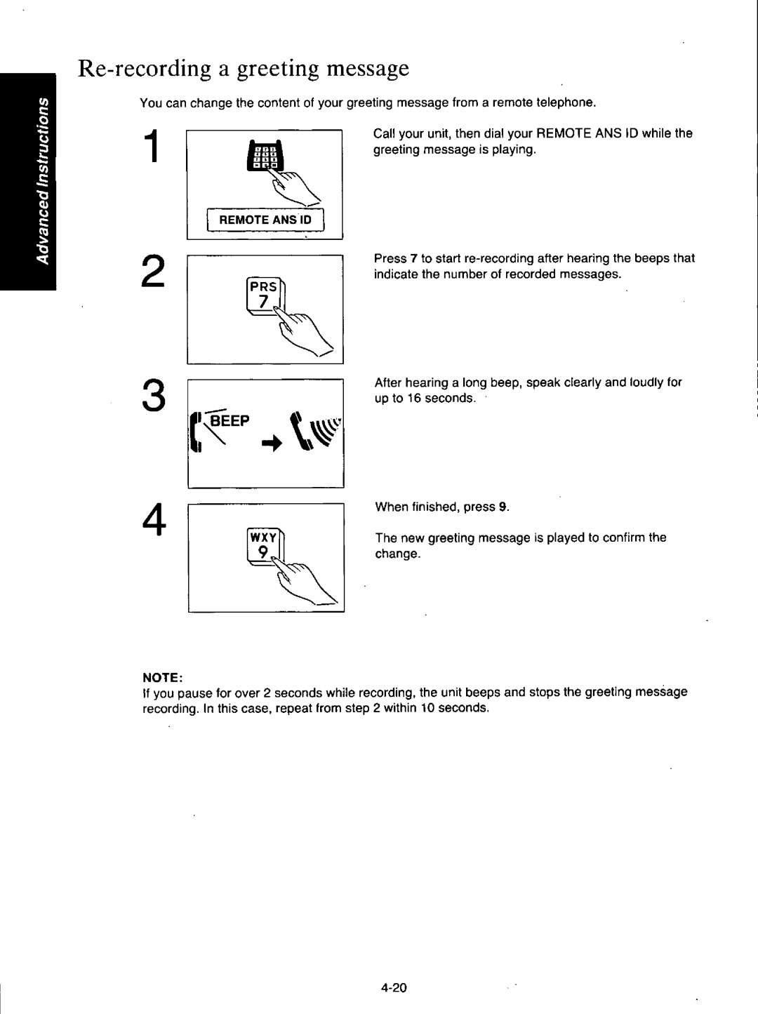 Quasar PAX405 manual 