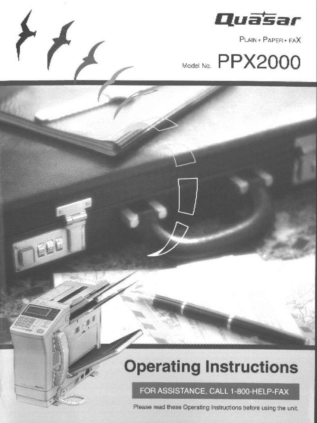 Quasar PPX2000 manual 