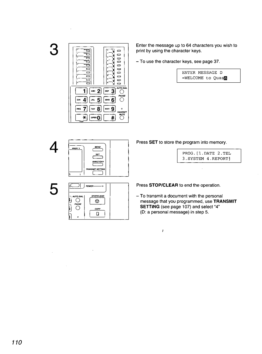 Quasar PPX2000 manual 