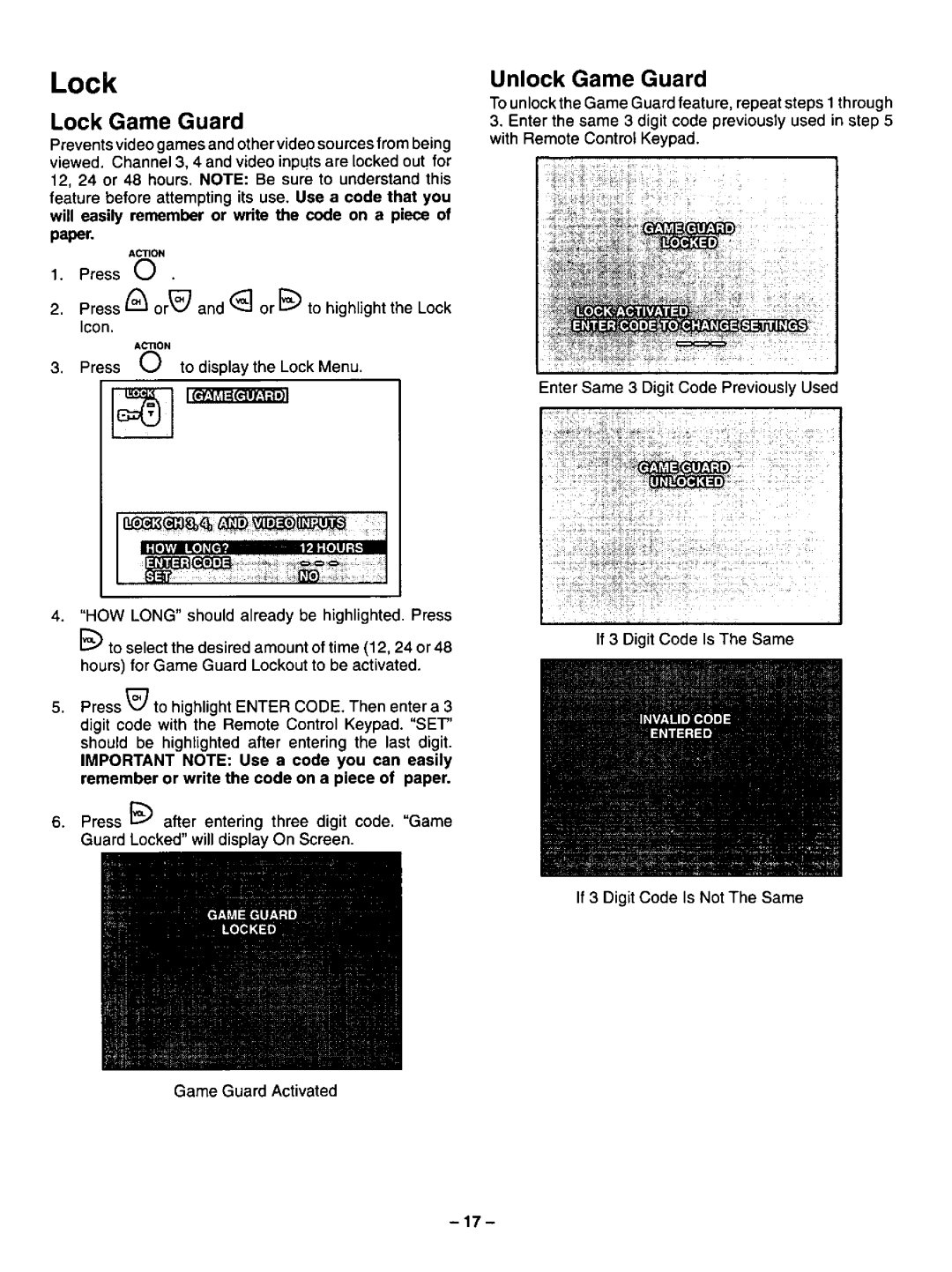 Quasar SP2729 manual 