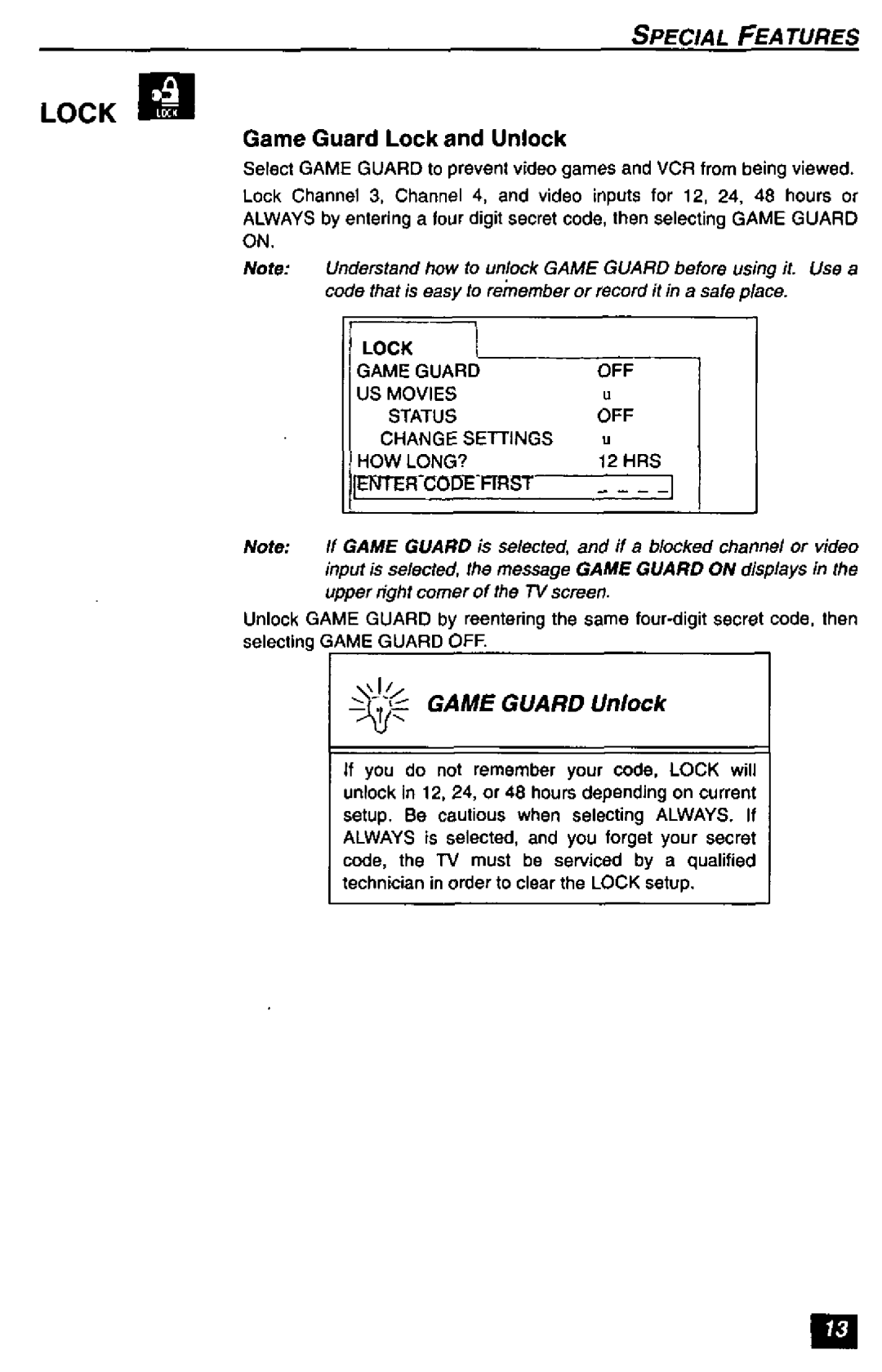 Quasar SP2723, SP3233 manual 