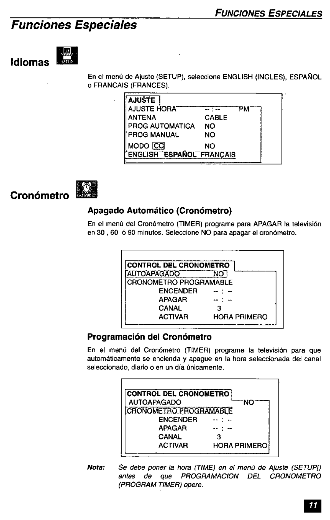 Quasar SP2723, SP3233 manual 