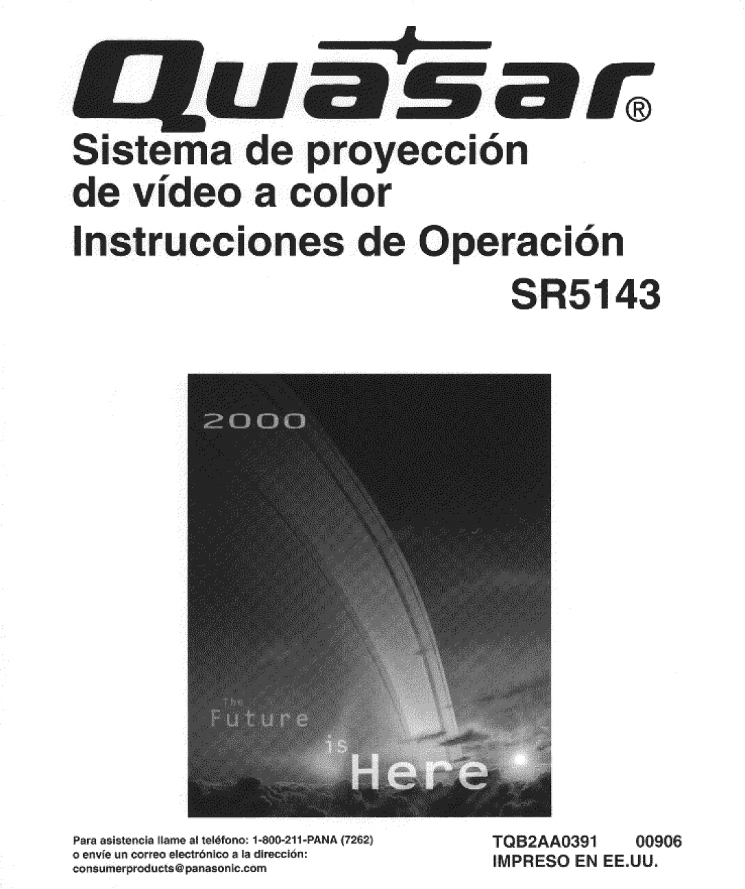 Quasar SR5143 manual 