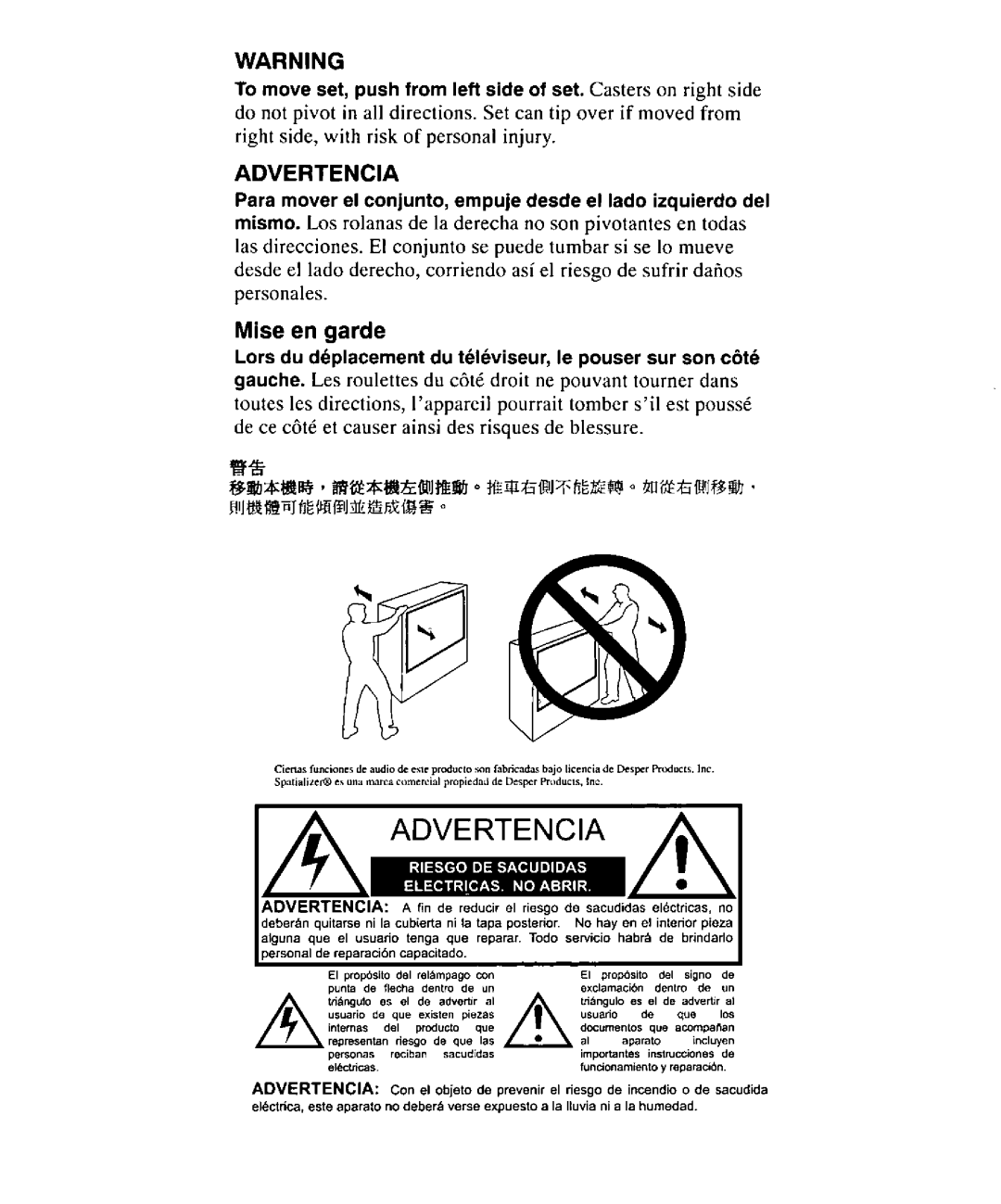 Quasar SR5143 manual 