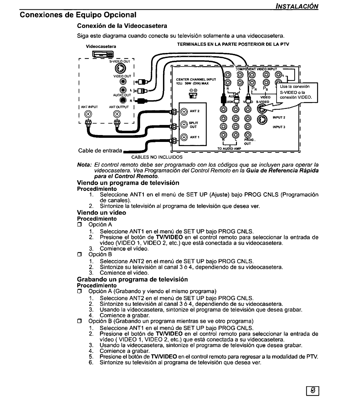 Quasar SR5143 manual 