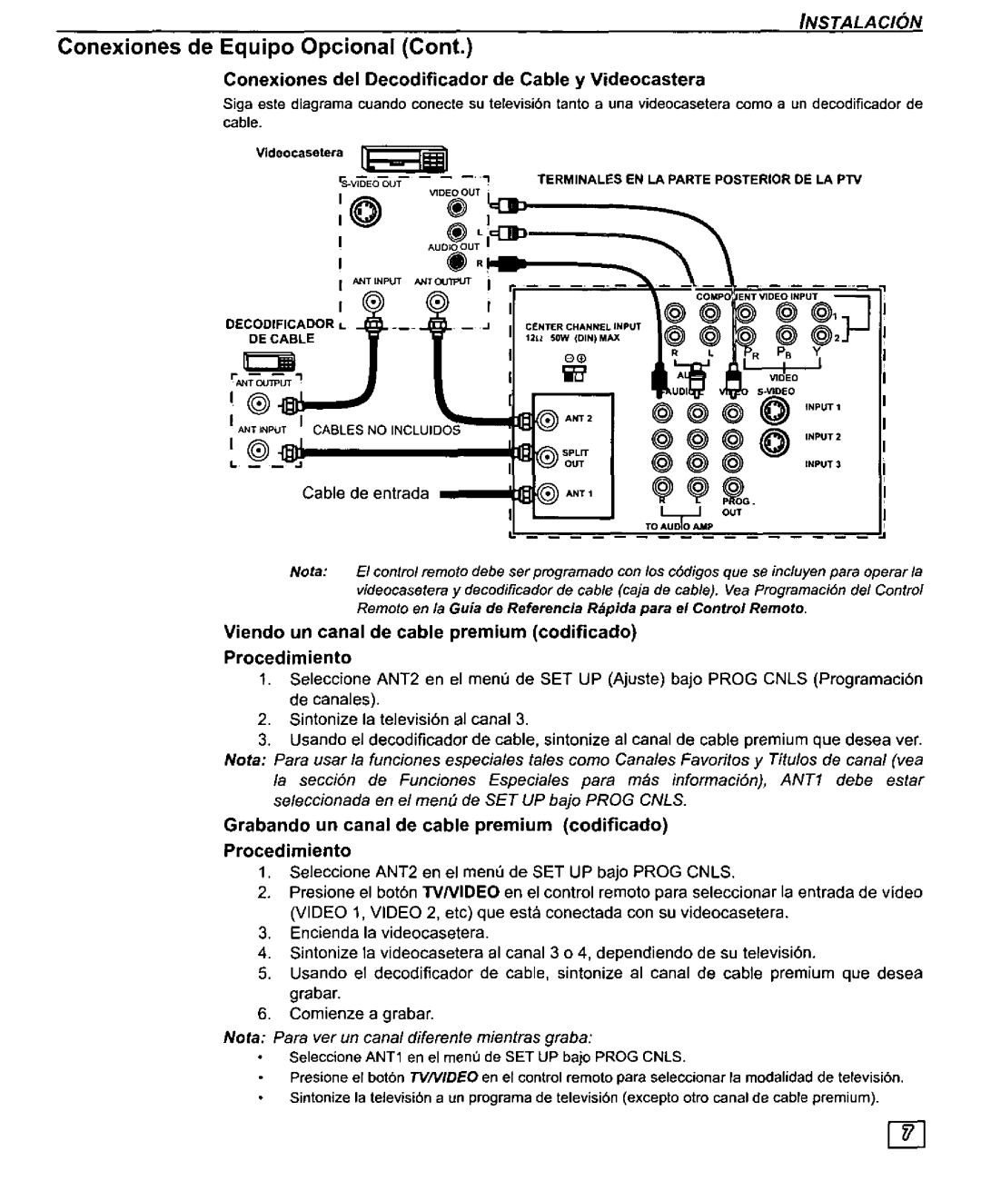 Quasar SR5143 manual 