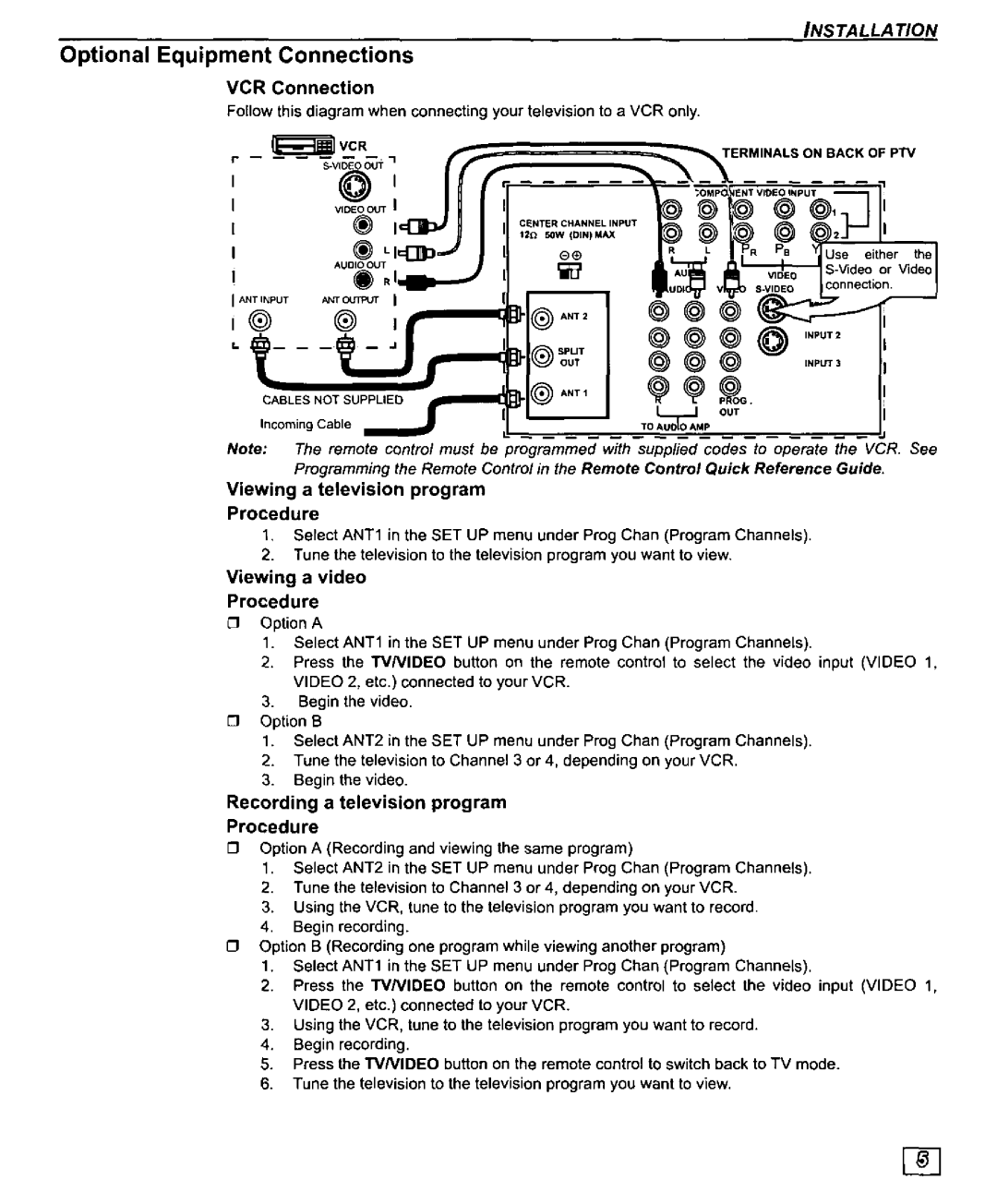 Quasar SR5143 manual 