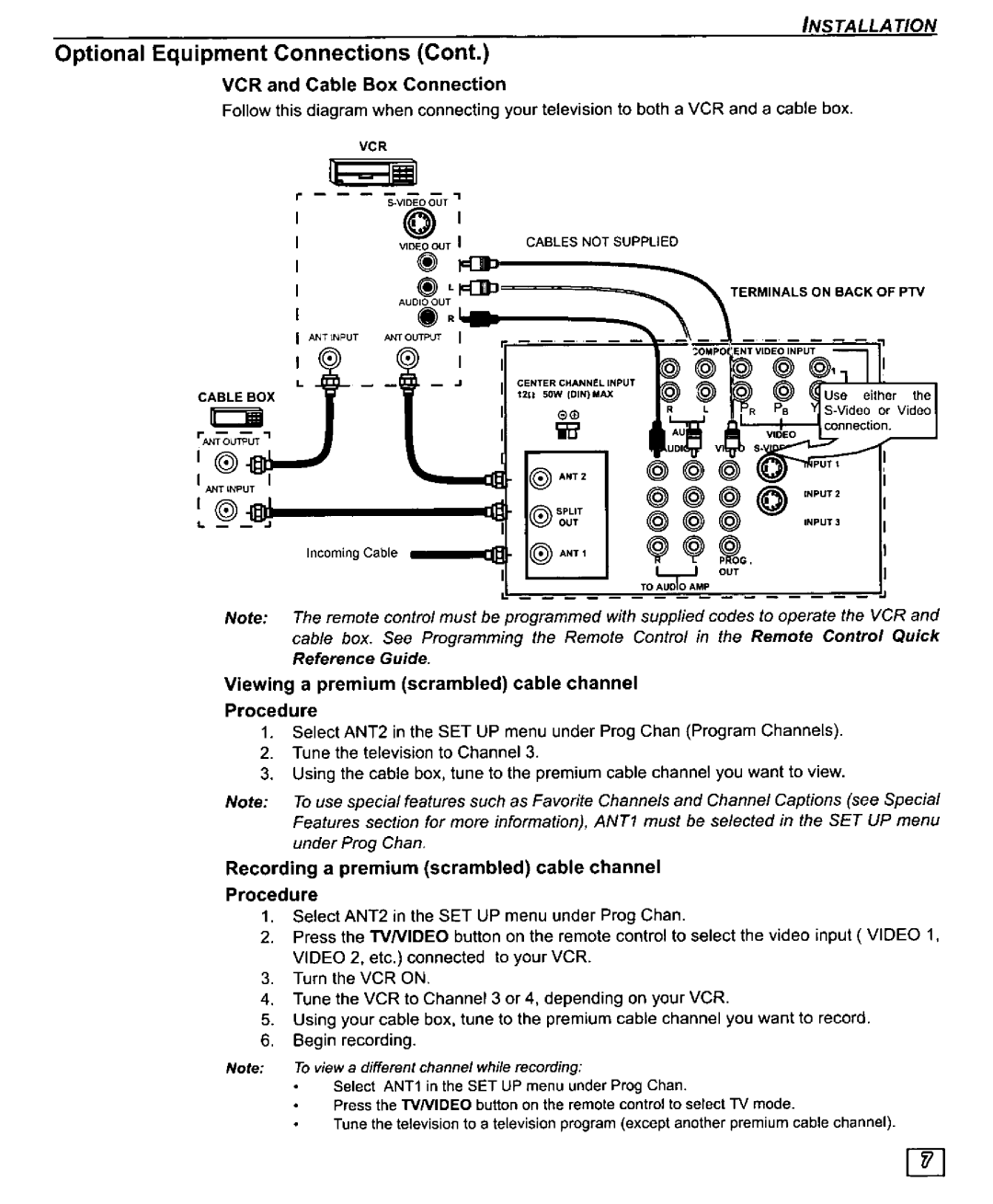 Quasar SR5143 manual 