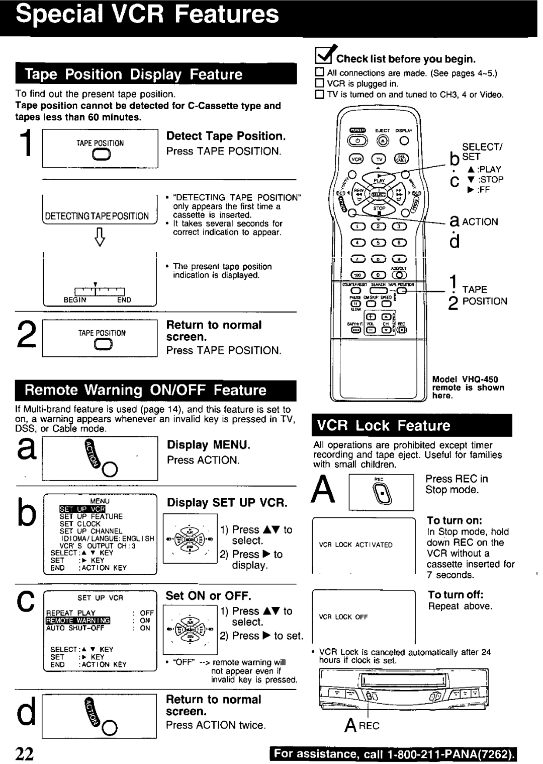 Quasar VHQ-400 manual 