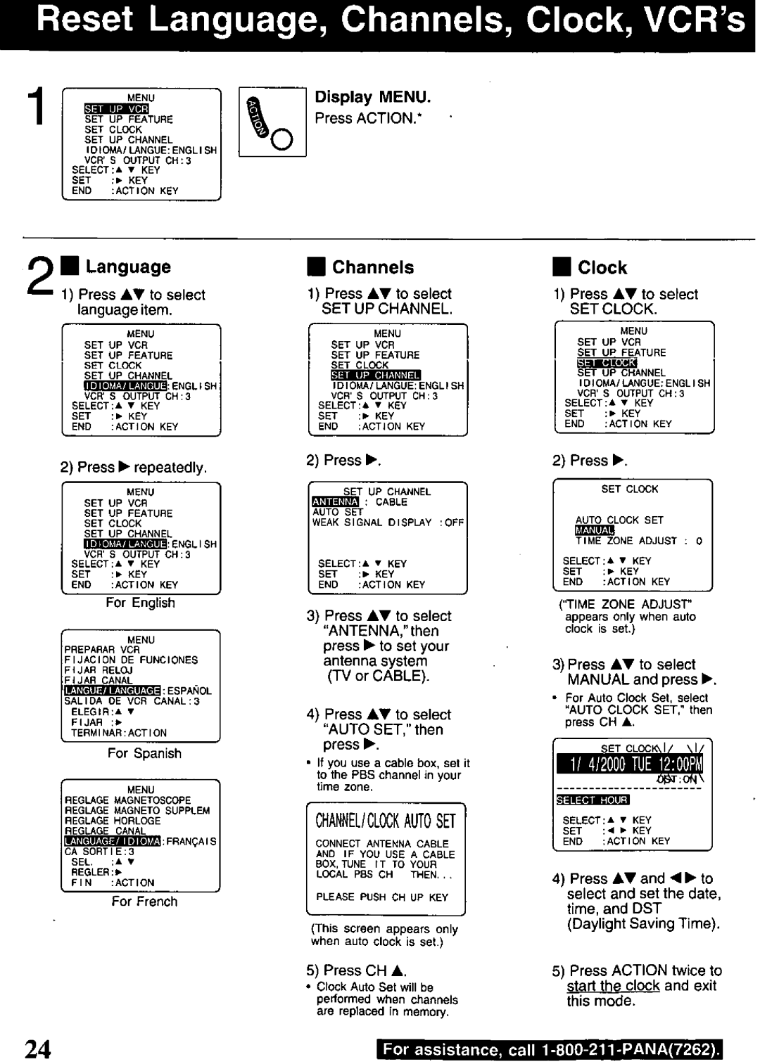 Quasar VHQ-400 manual 