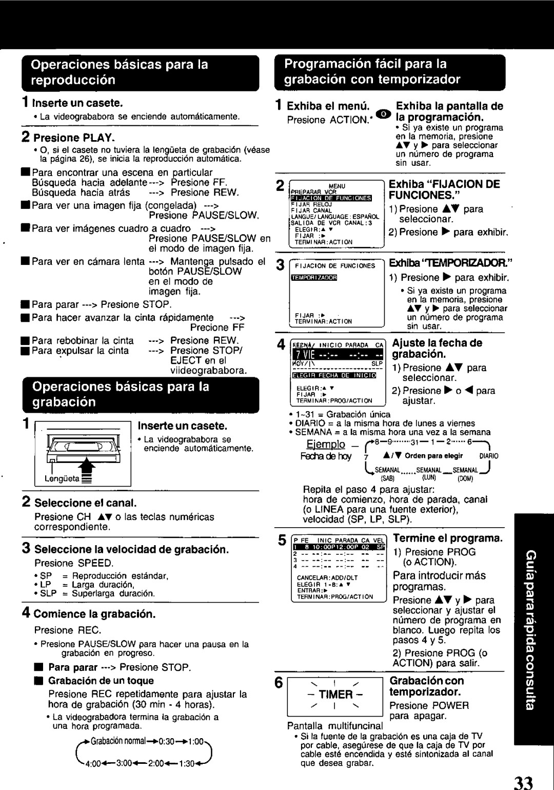 Quasar VHQ-400 manual 