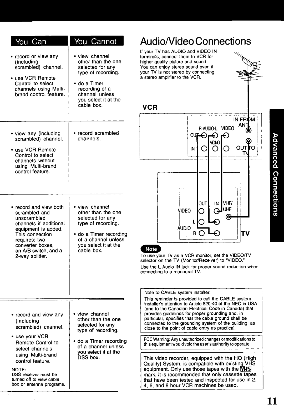 Quasar VHQ-950 manual 