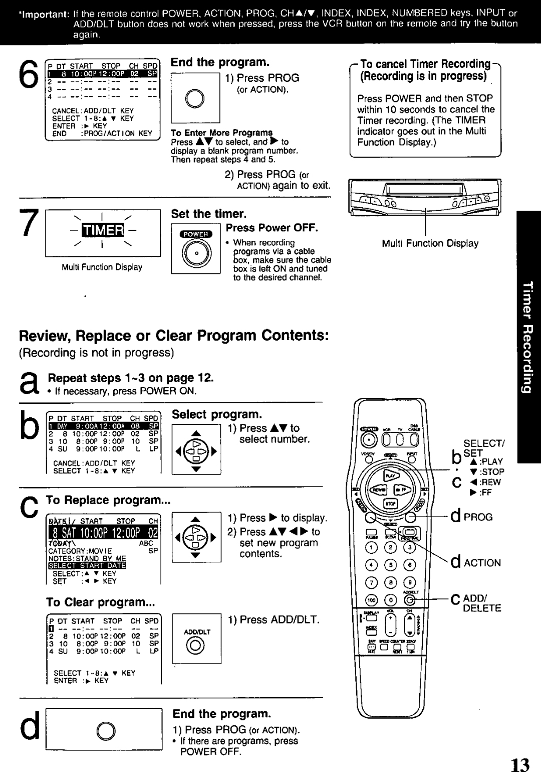 Quasar VHQ-950 manual 