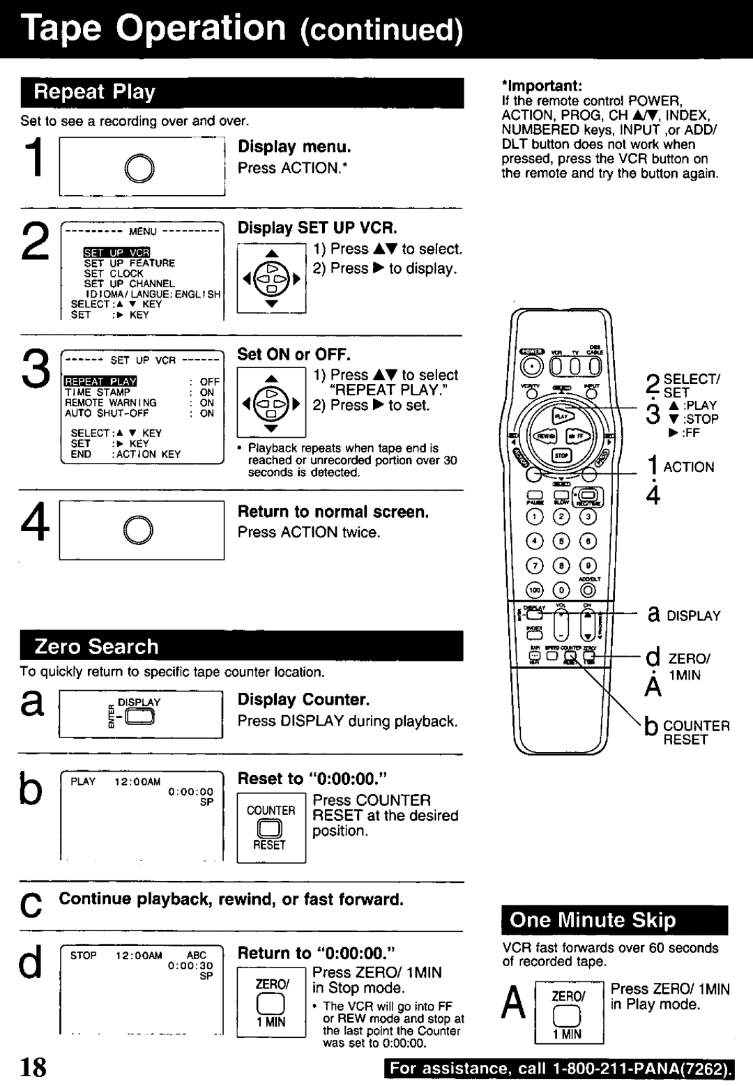 Quasar VHQ-950 manual 