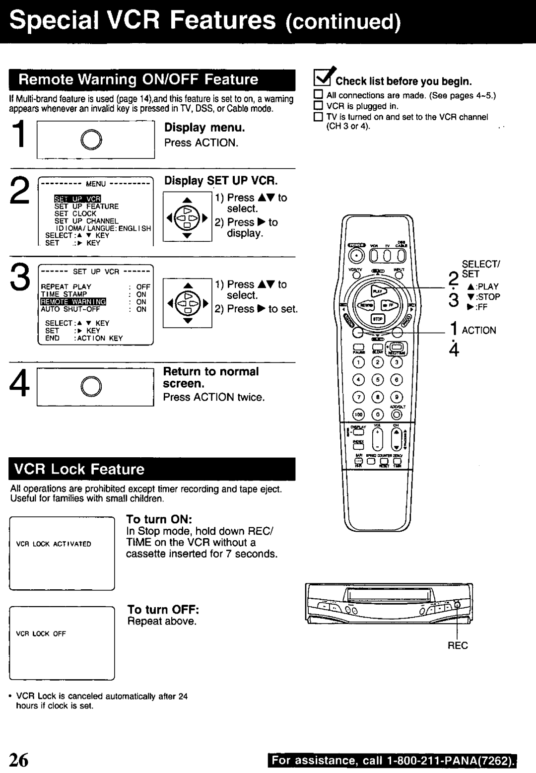 Quasar VHQ-950 manual 