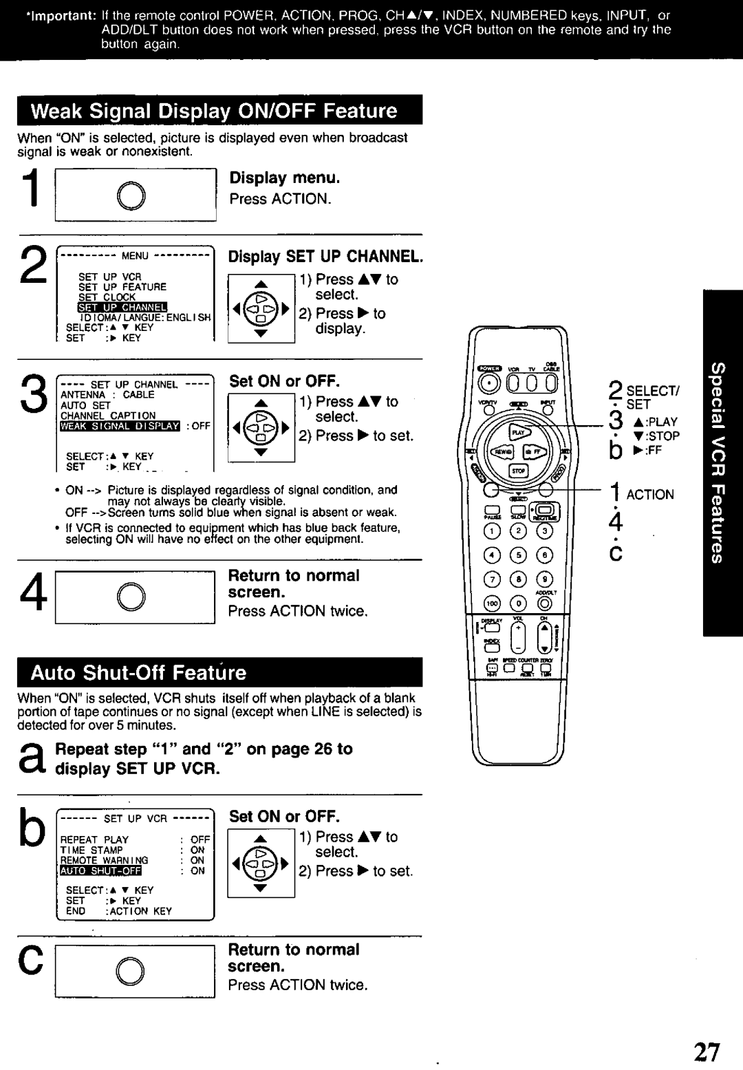 Quasar VHQ-950 manual 